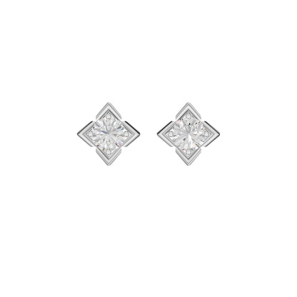 ID-LGERA24493XX 18 KT / White Gold