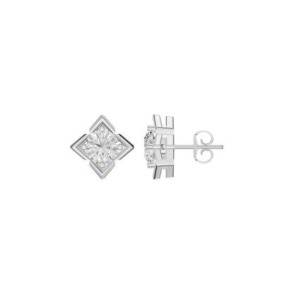 ID-LGERA24493XX 18 KT / White Gold
