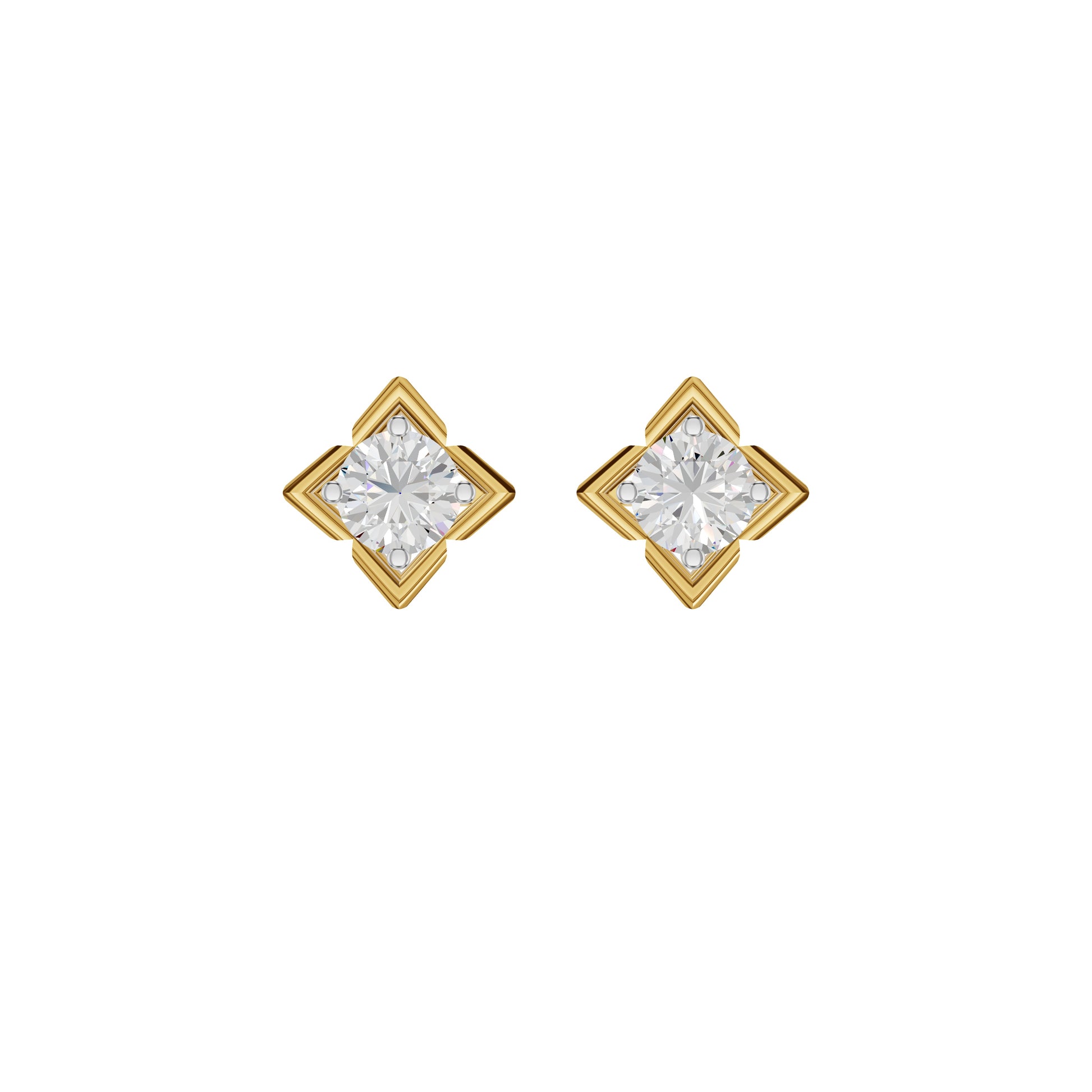 ID-LGERA24493XX 18 KT / Yellow Gold