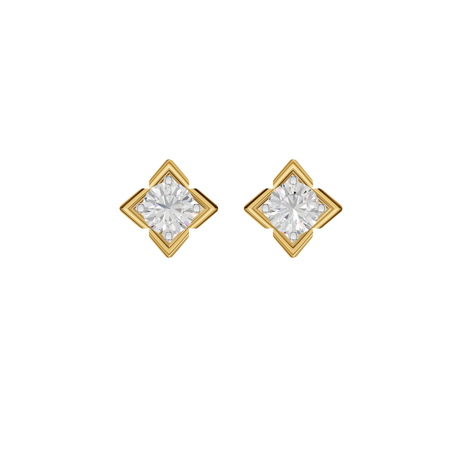 ID-LGERA24493XX 18 KT / Yellow Gold