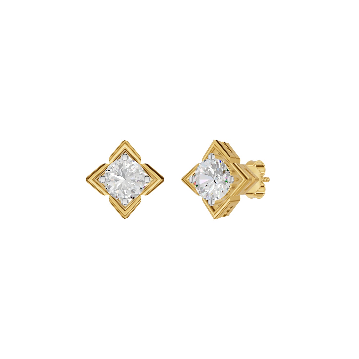 ID-LGERA24493XX 18 KT / Yellow Gold