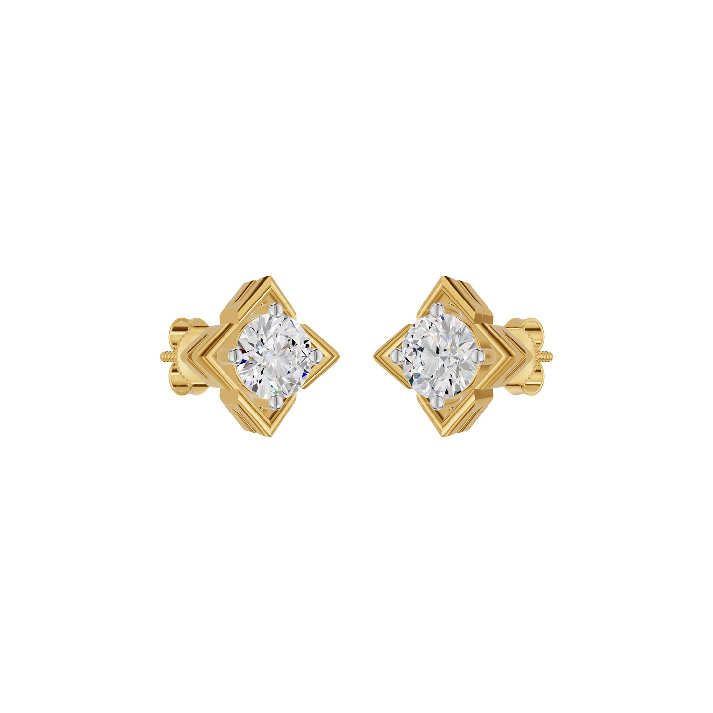 ID-LGERA24493XX 18 KT / Yellow Gold