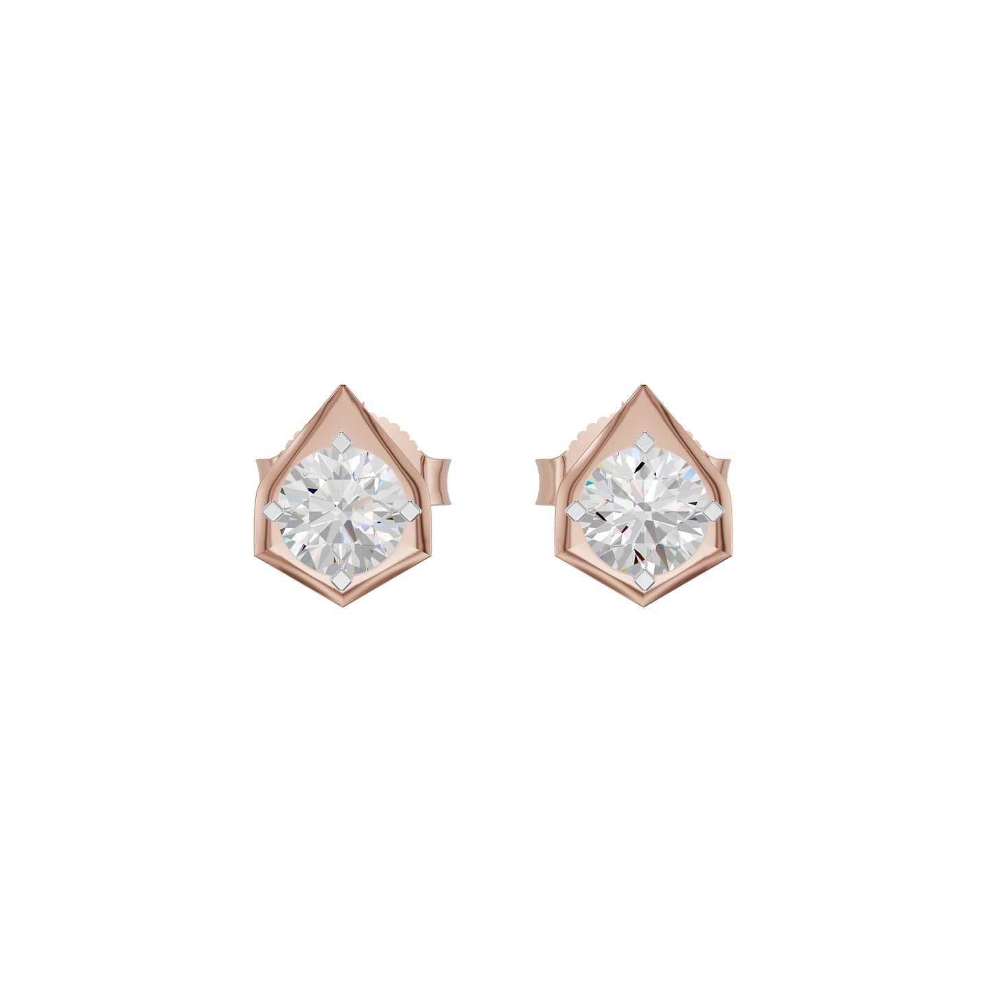 ID-LGERA24494XX 18 KT / Rose Gold