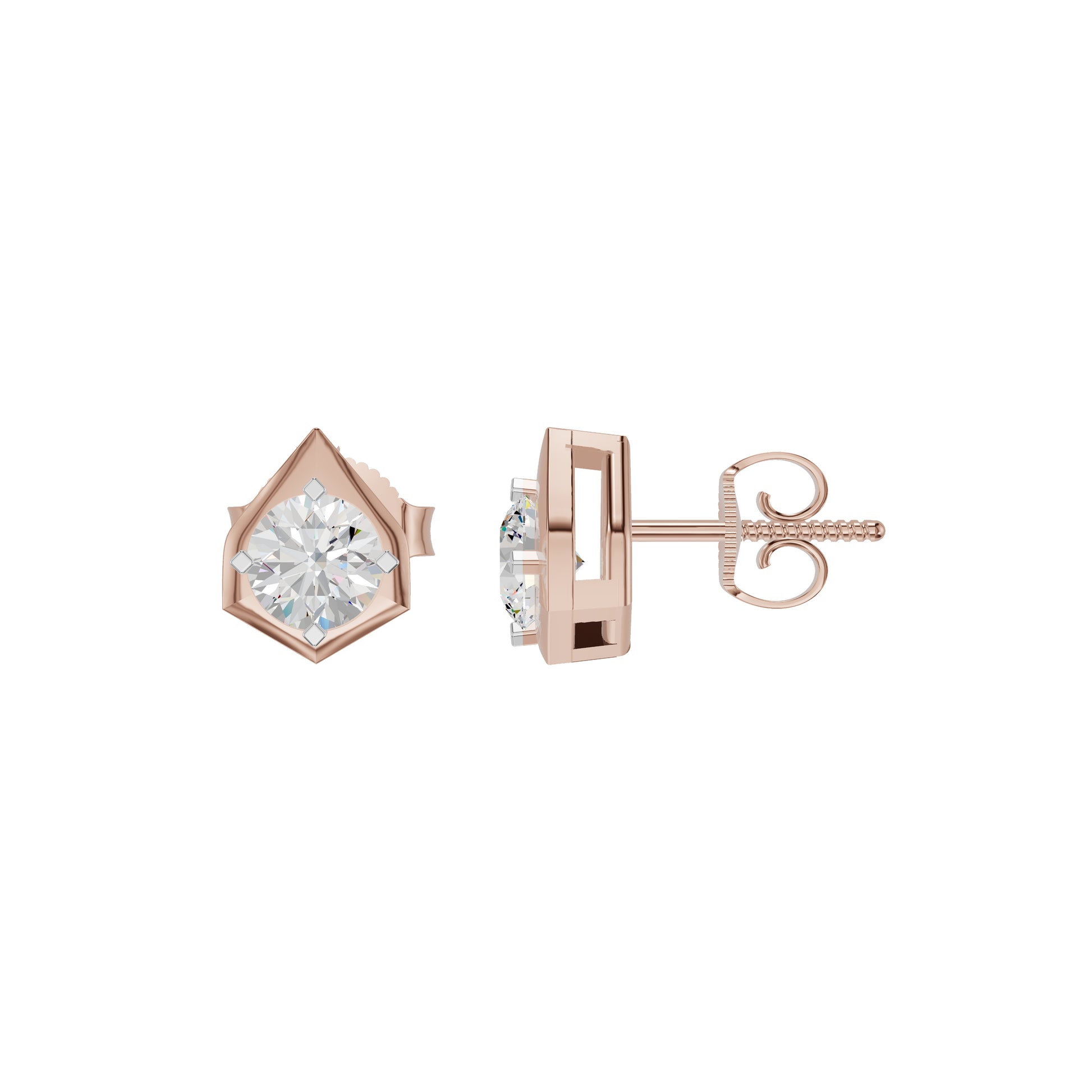 ID-LGERA24494XX 18 KT / Rose Gold