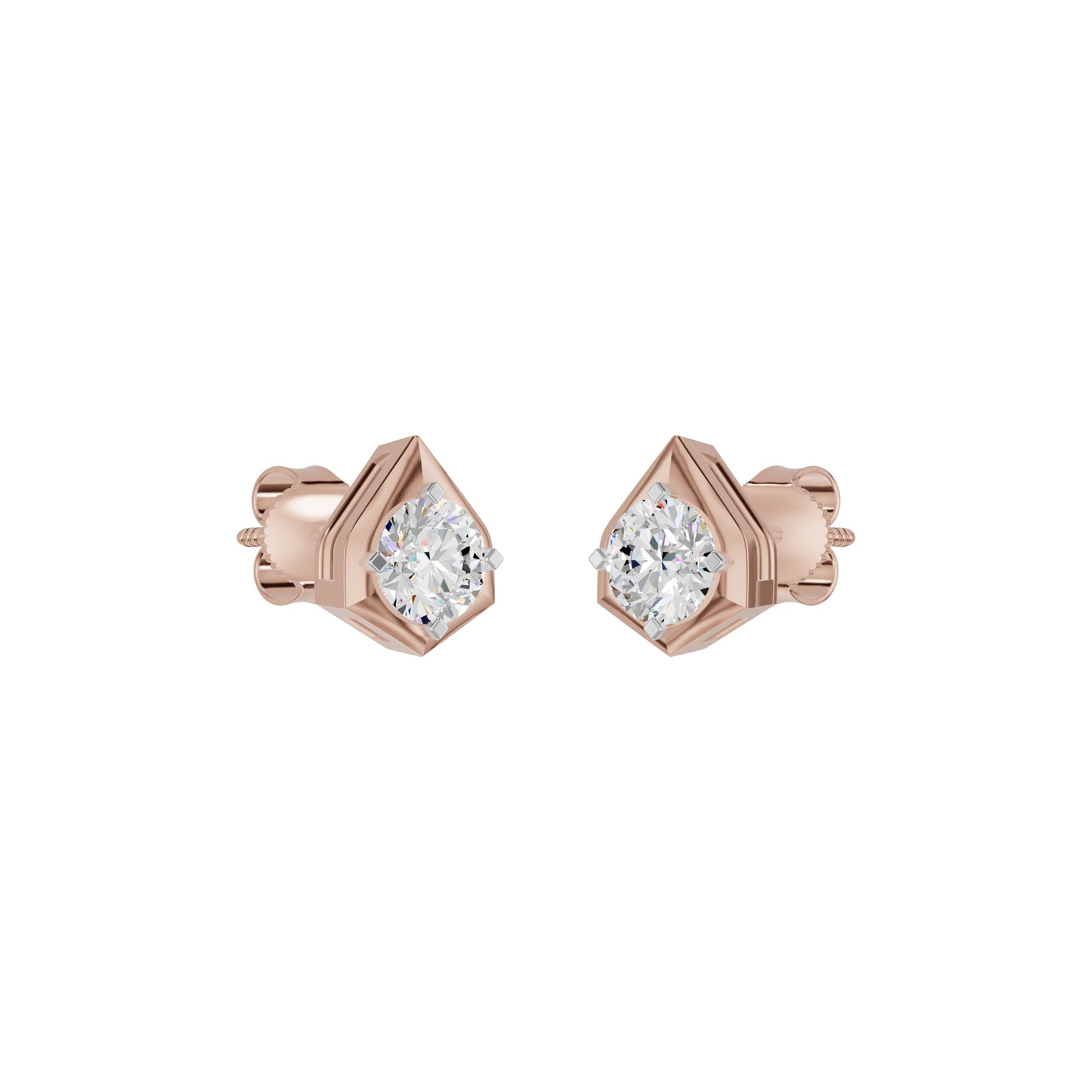 ID-LGERA24494XX 18 KT / Rose Gold