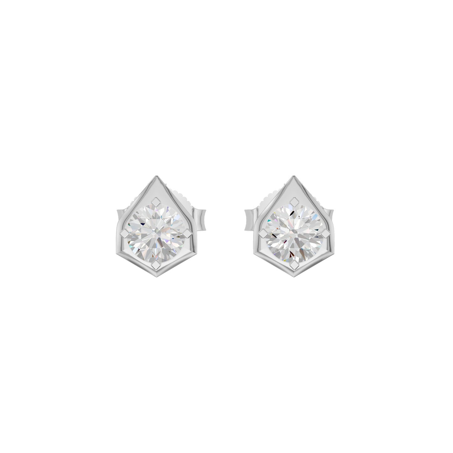 ID-LGERA24494XX 18 KT / White Gold