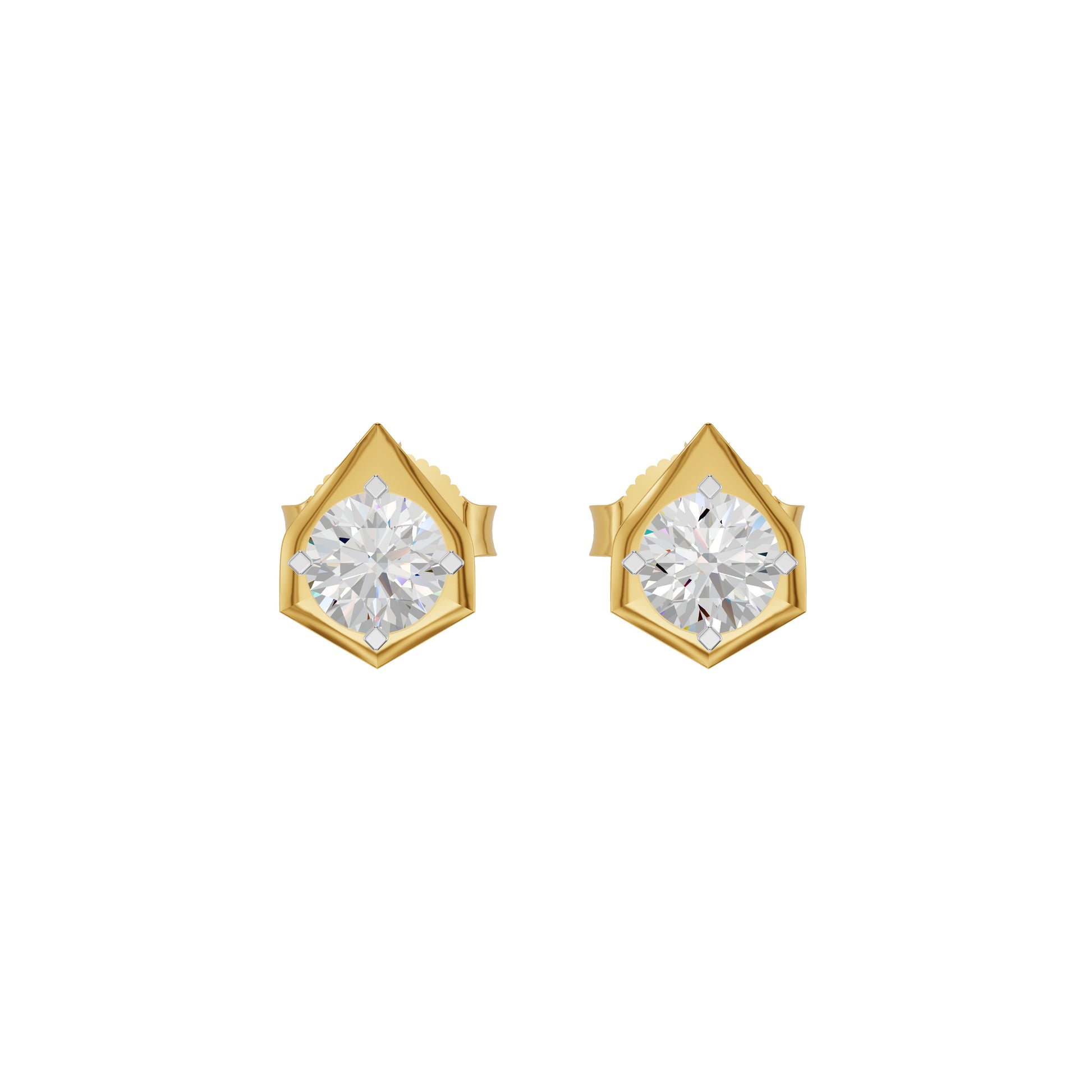 ID-LGERA24494XX 18 KT / Yellow Gold