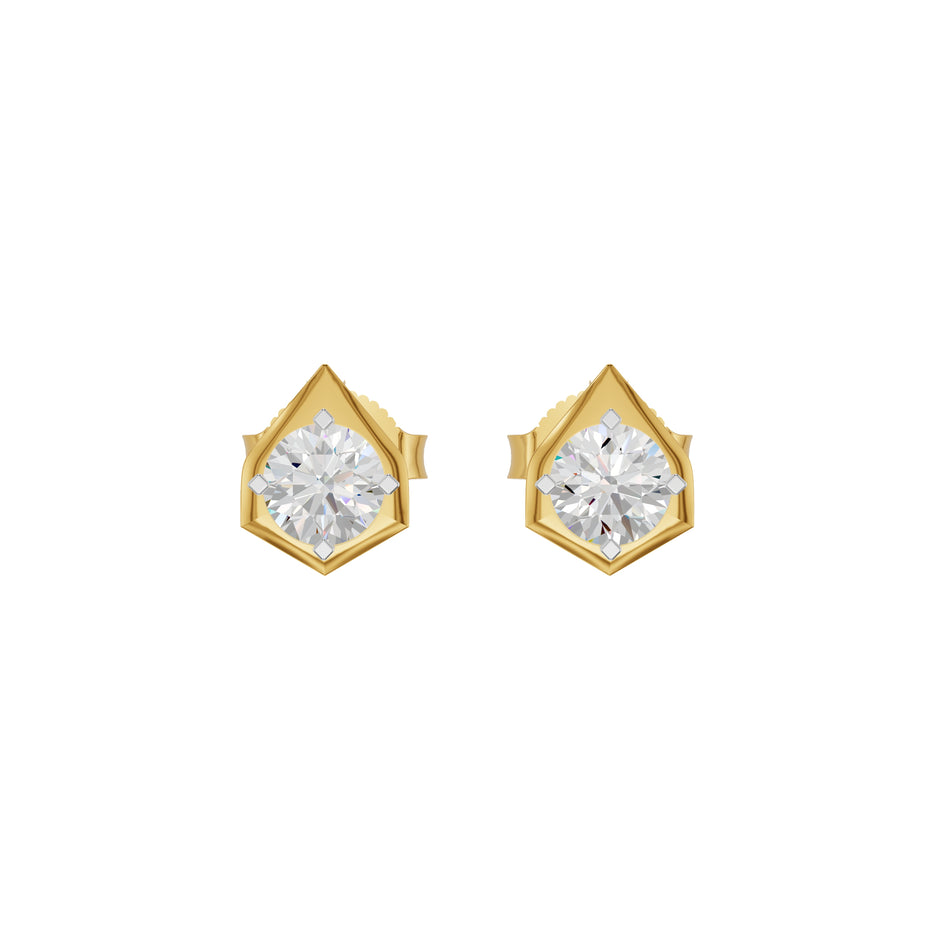 ID-LGERA24494XX 18 KT / Yellow Gold
