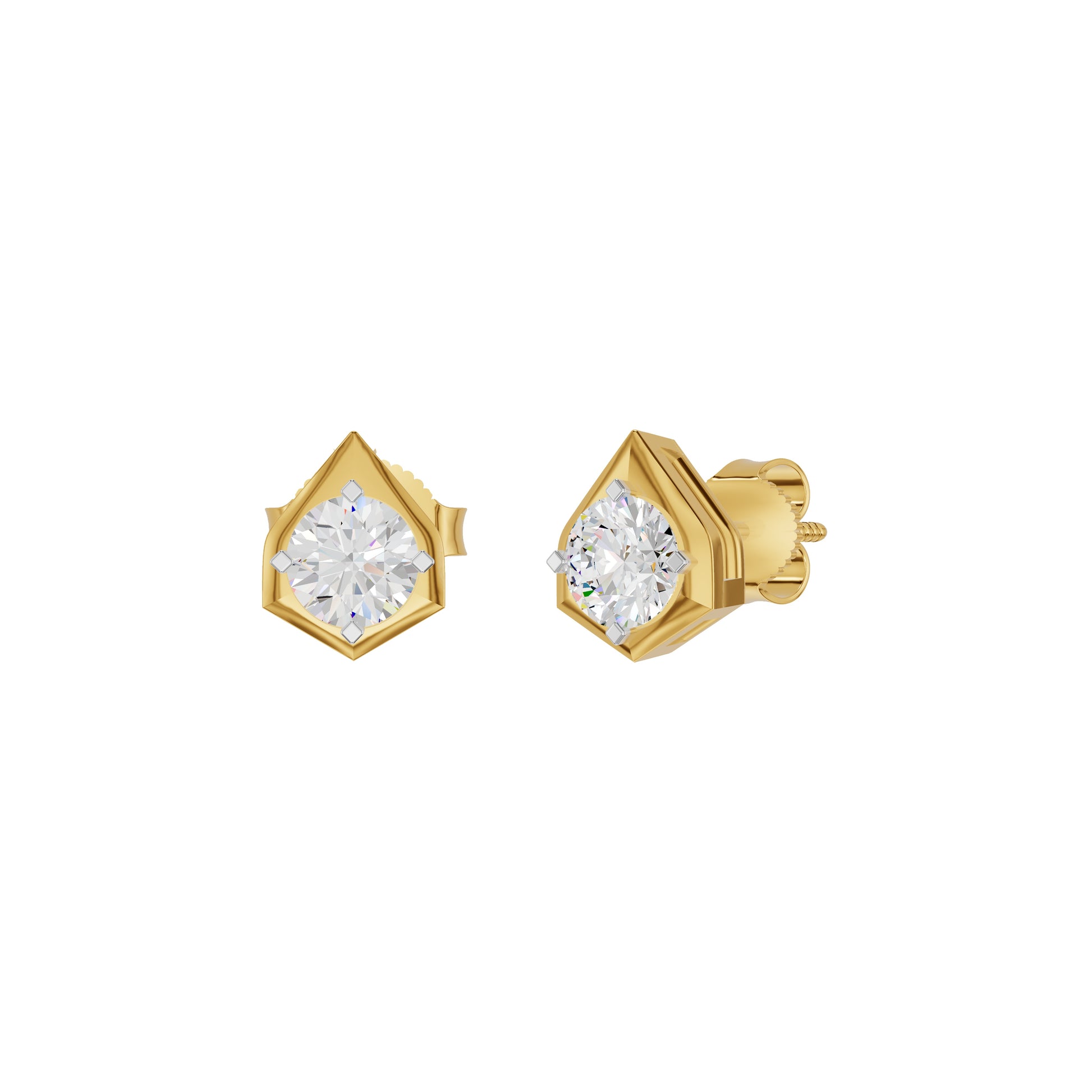ID-LGERA24494XX 18 KT / Yellow Gold
