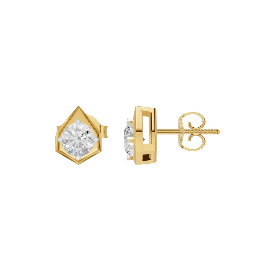 ID-LGERA24494XX 18 KT / Yellow Gold