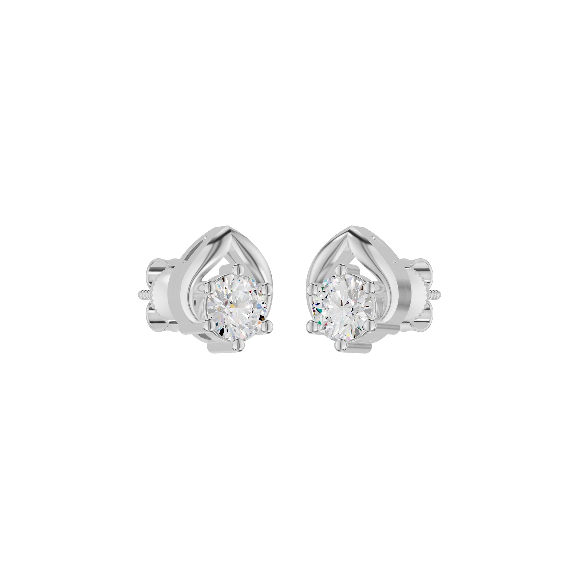 ID-LGERA24495XX 18 KT / White Gold