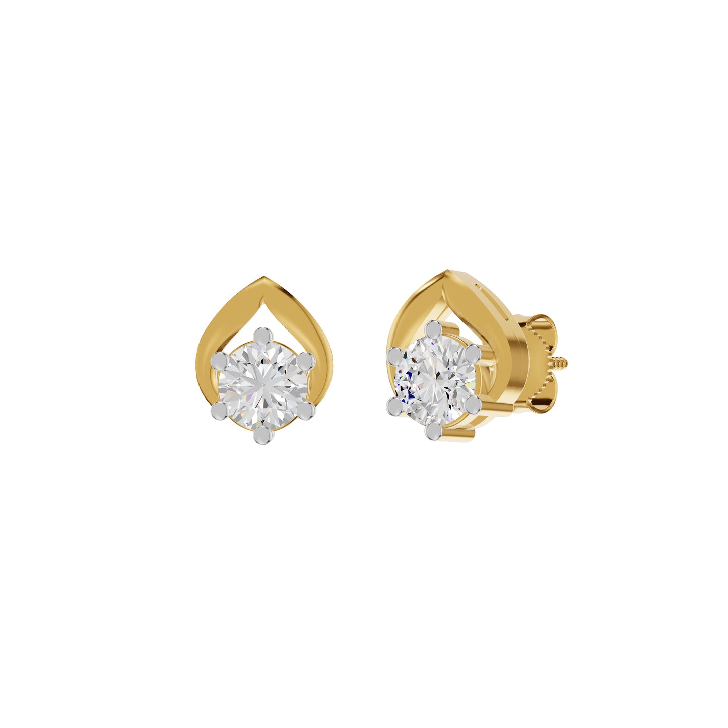 ID-LGERA24495XX 18 KT / Yellow Gold