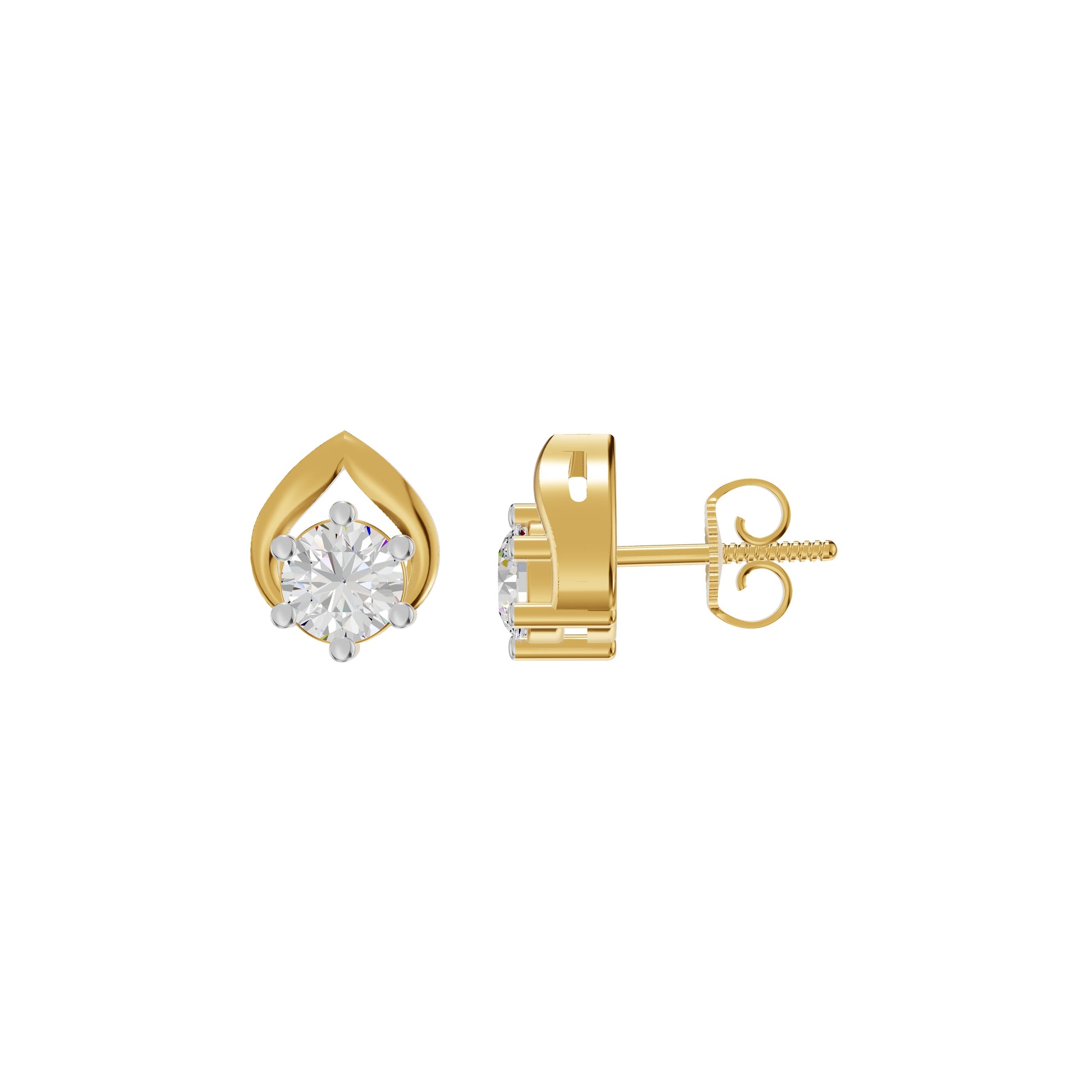 ID-LGERA24495XX 18 KT / Yellow Gold