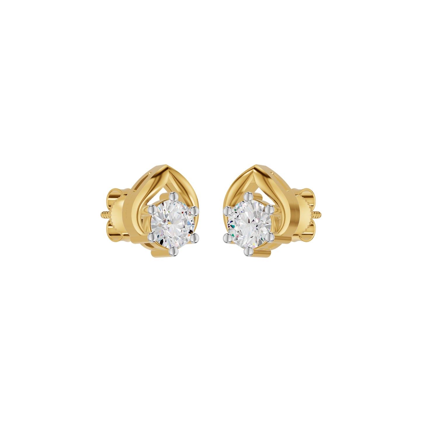 ID-LGERA24495XX 18 KT / Yellow Gold