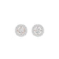 Lumiera Halo Diamond Earrings