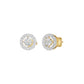 Lumiera Halo Diamond Earrings