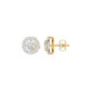 Lumiera Halo Diamond Earrings