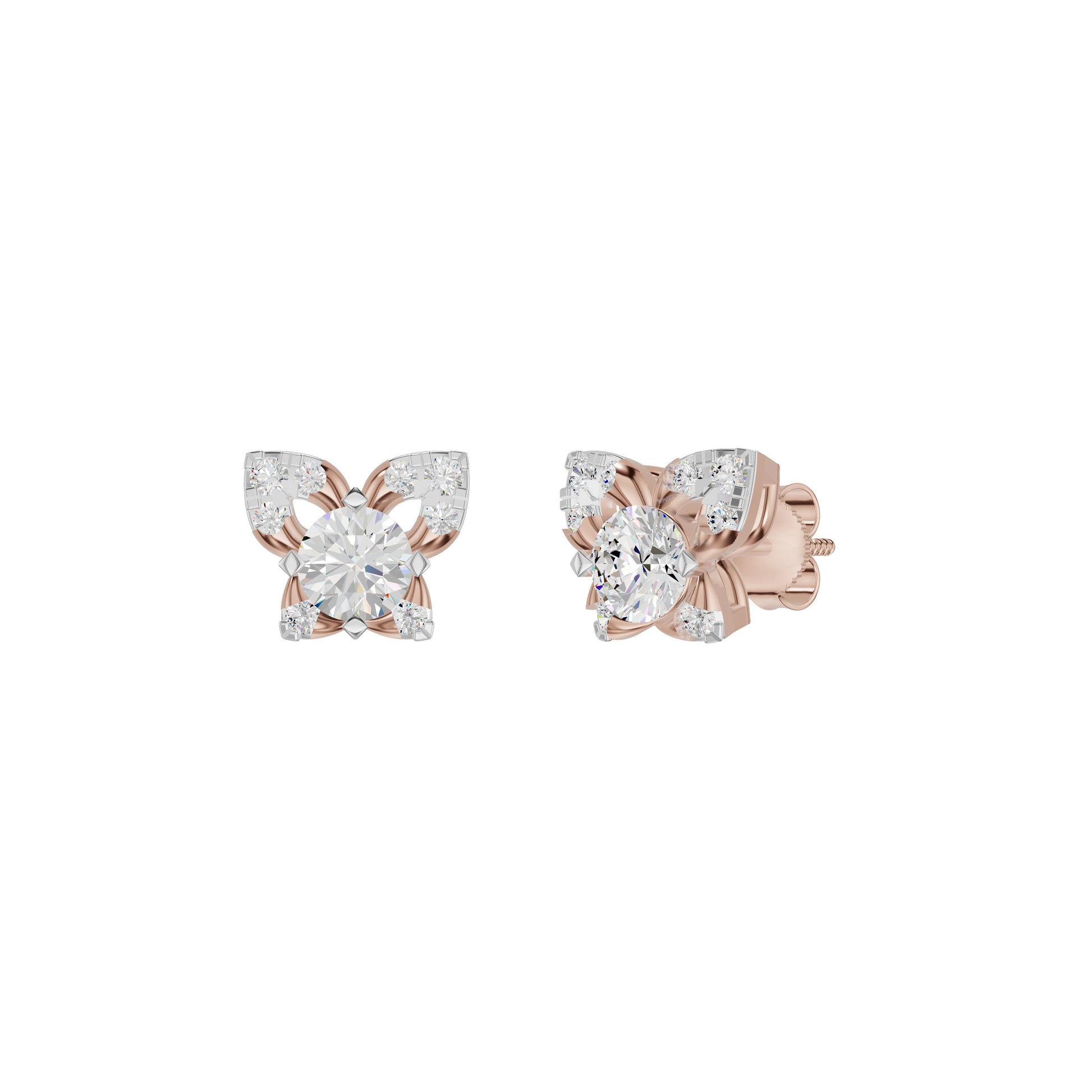 ID-LGERA24622XA 18 KT / Rose Gold