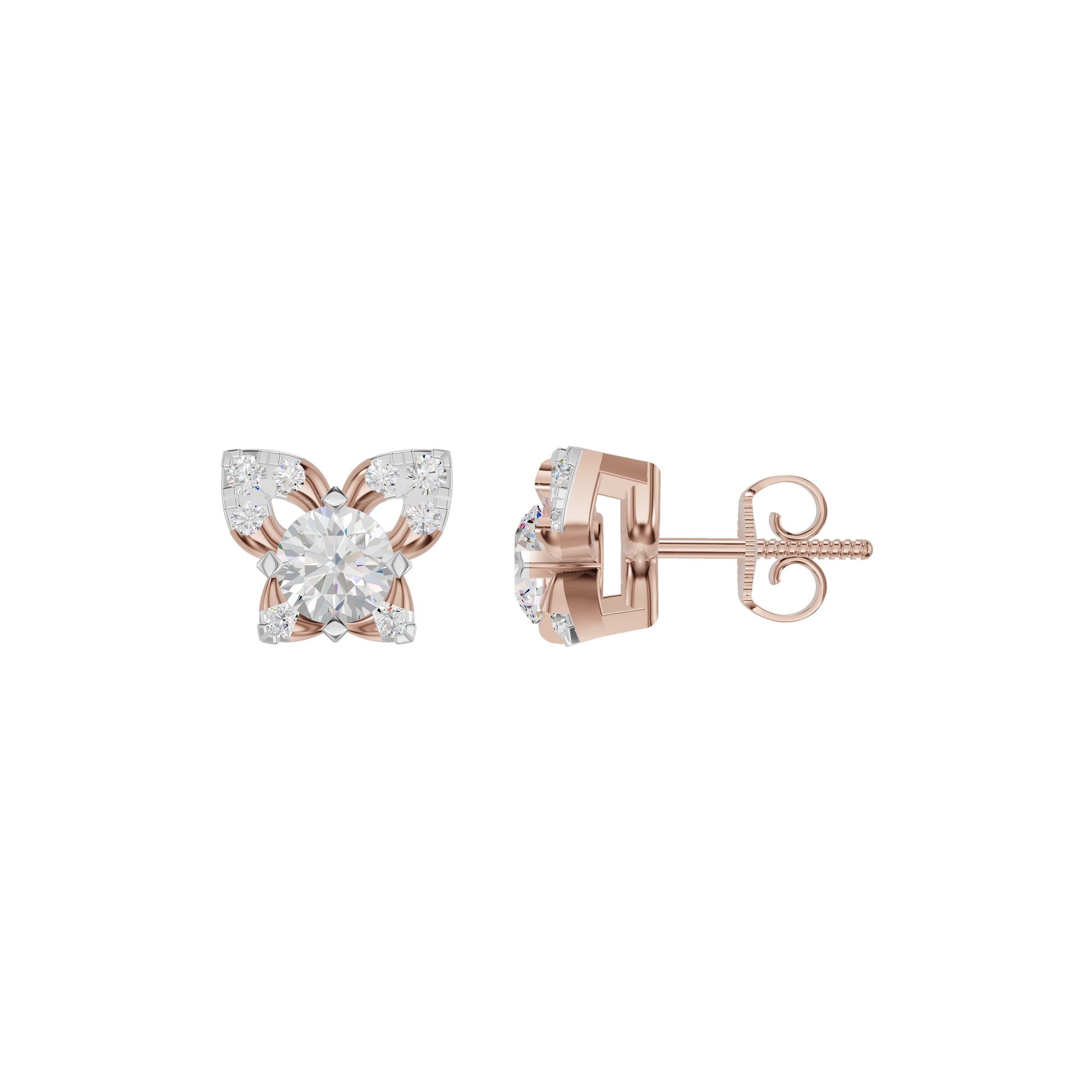ID-LGERA24622XA 18 KT / Rose Gold