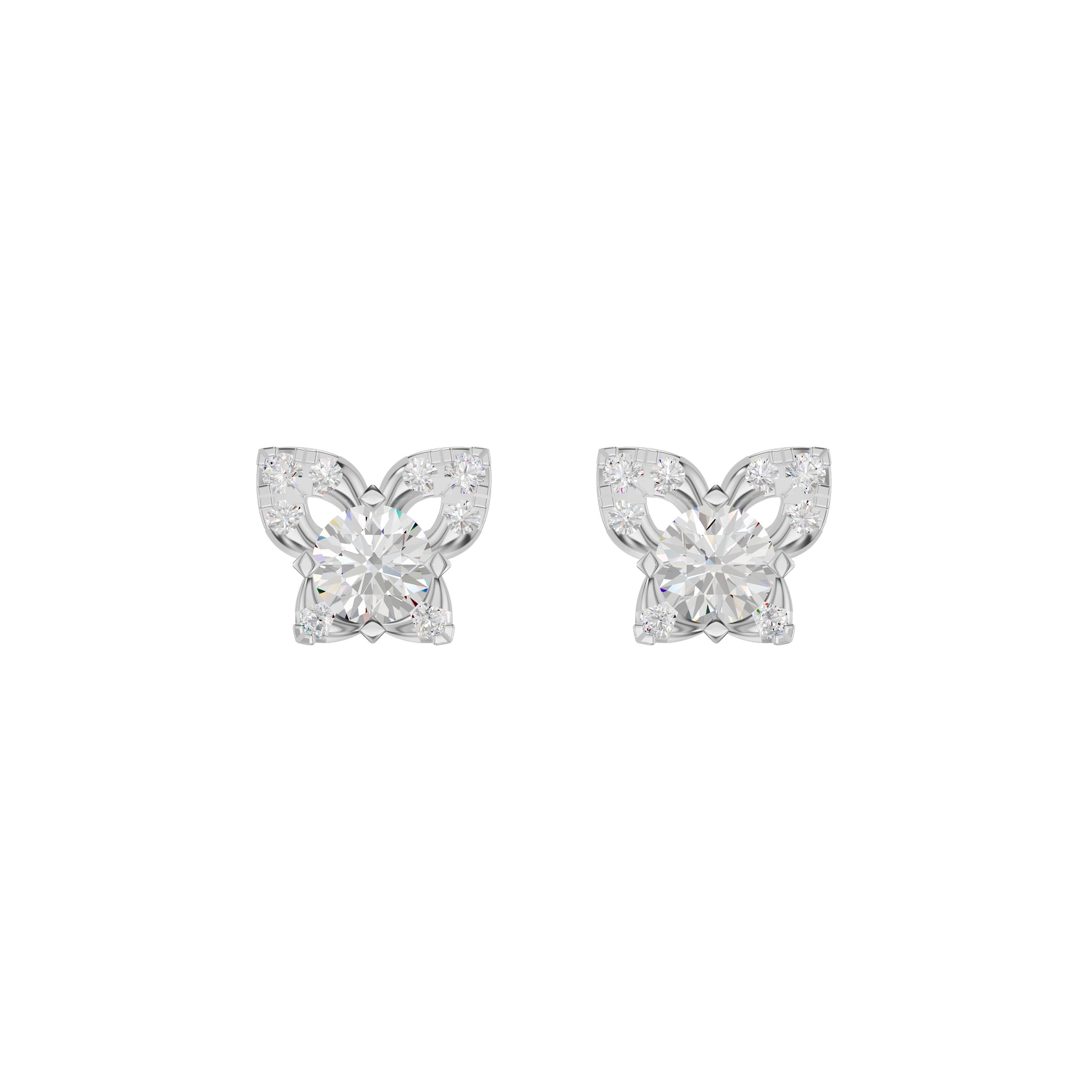 ID-LGERA24622XA 18 KT / White Gold