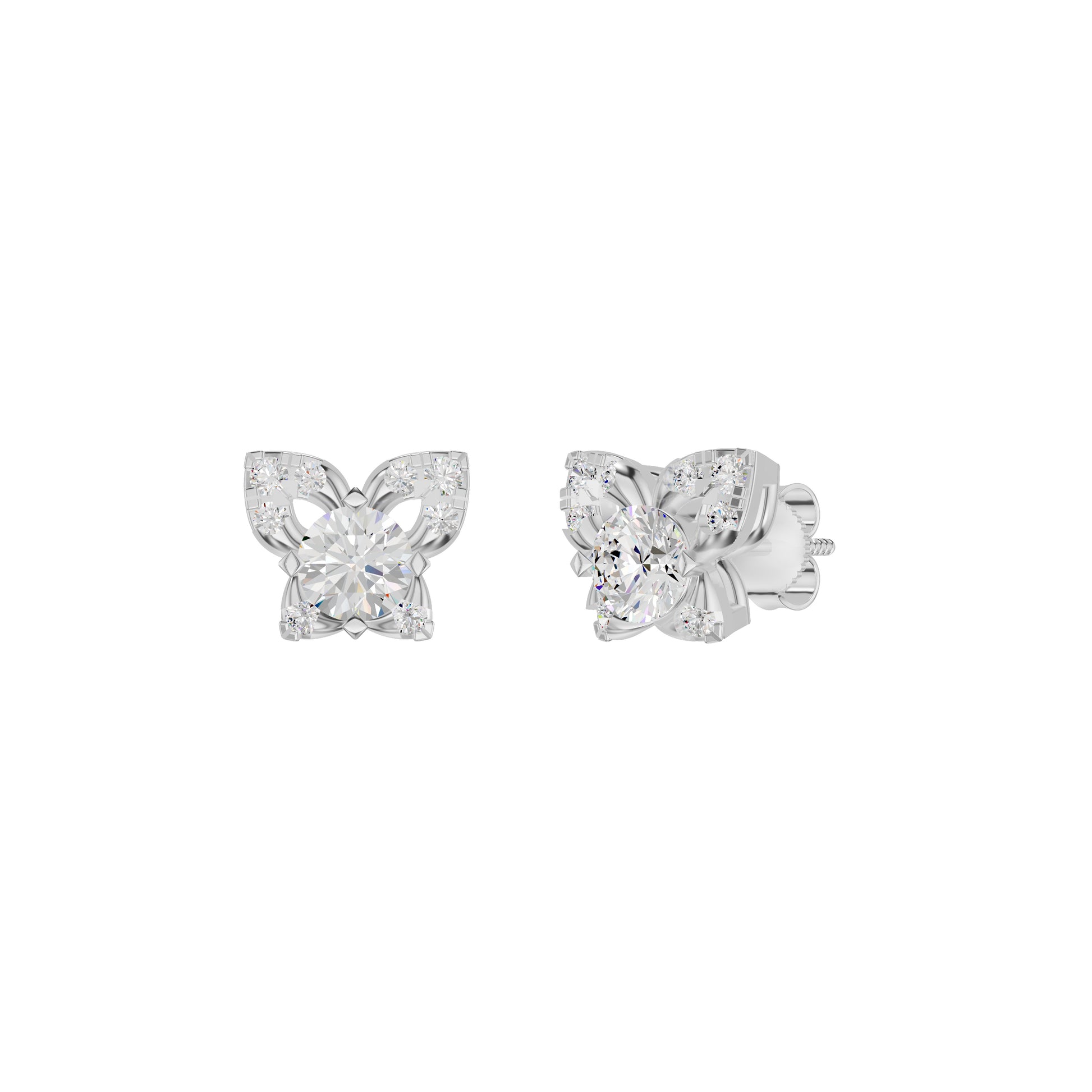 ID-LGERA24622XA 18 KT / White Gold