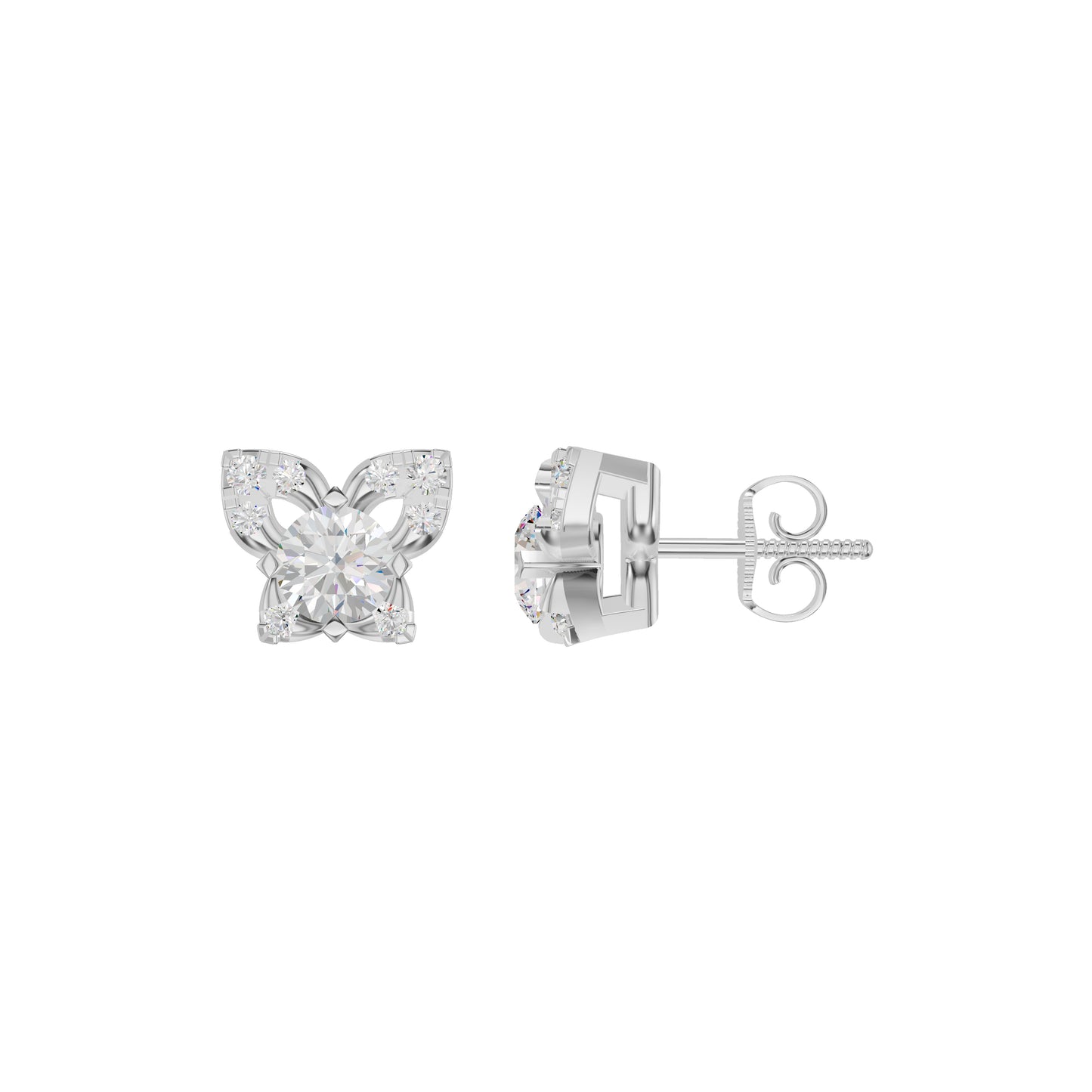 ID-LGERA24622XA 18 KT / White Gold
