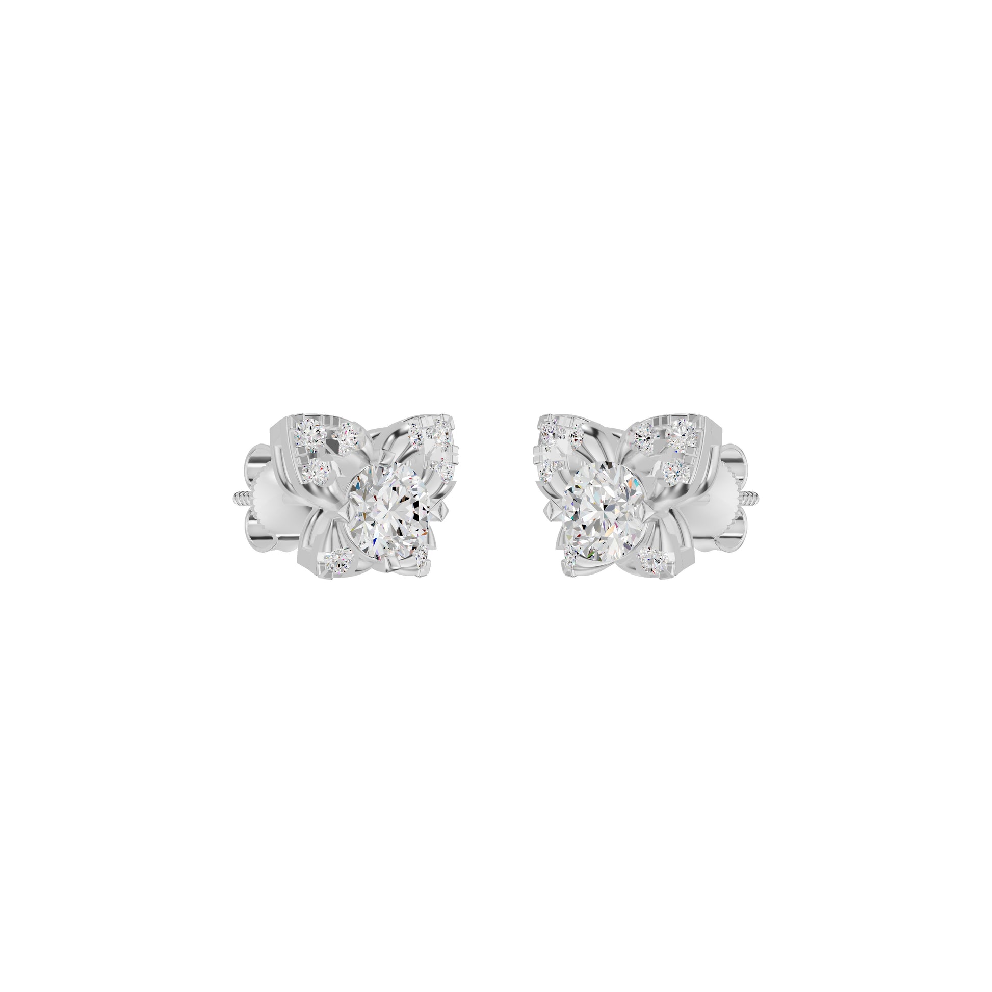 ID-LGERA24622XA 18 KT / White Gold