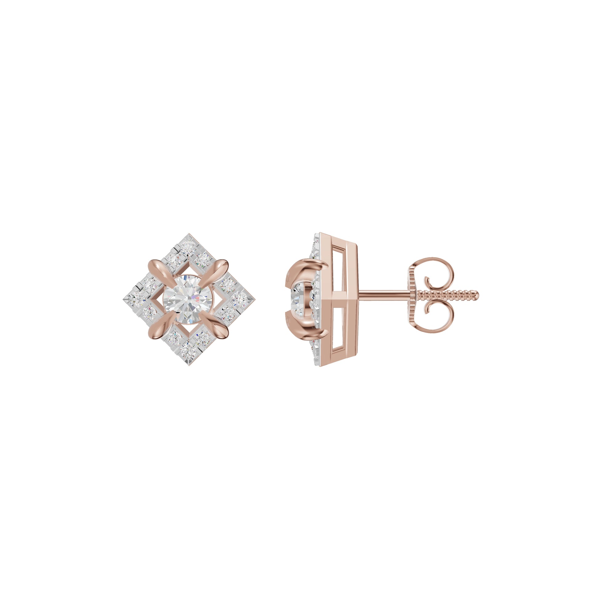 ID-LGERA25829XX 18 KT / Rose Gold