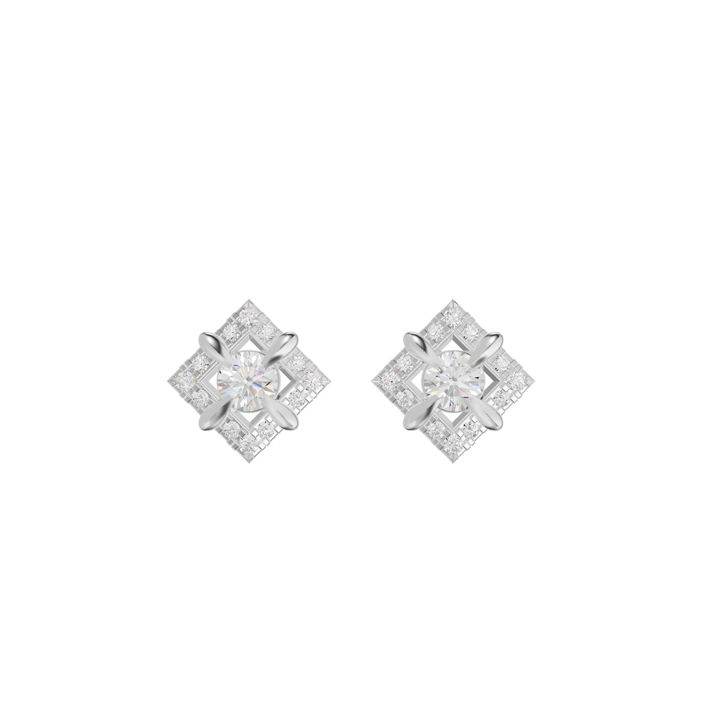 ID-LGERA25829XX 18 KT / White Gold