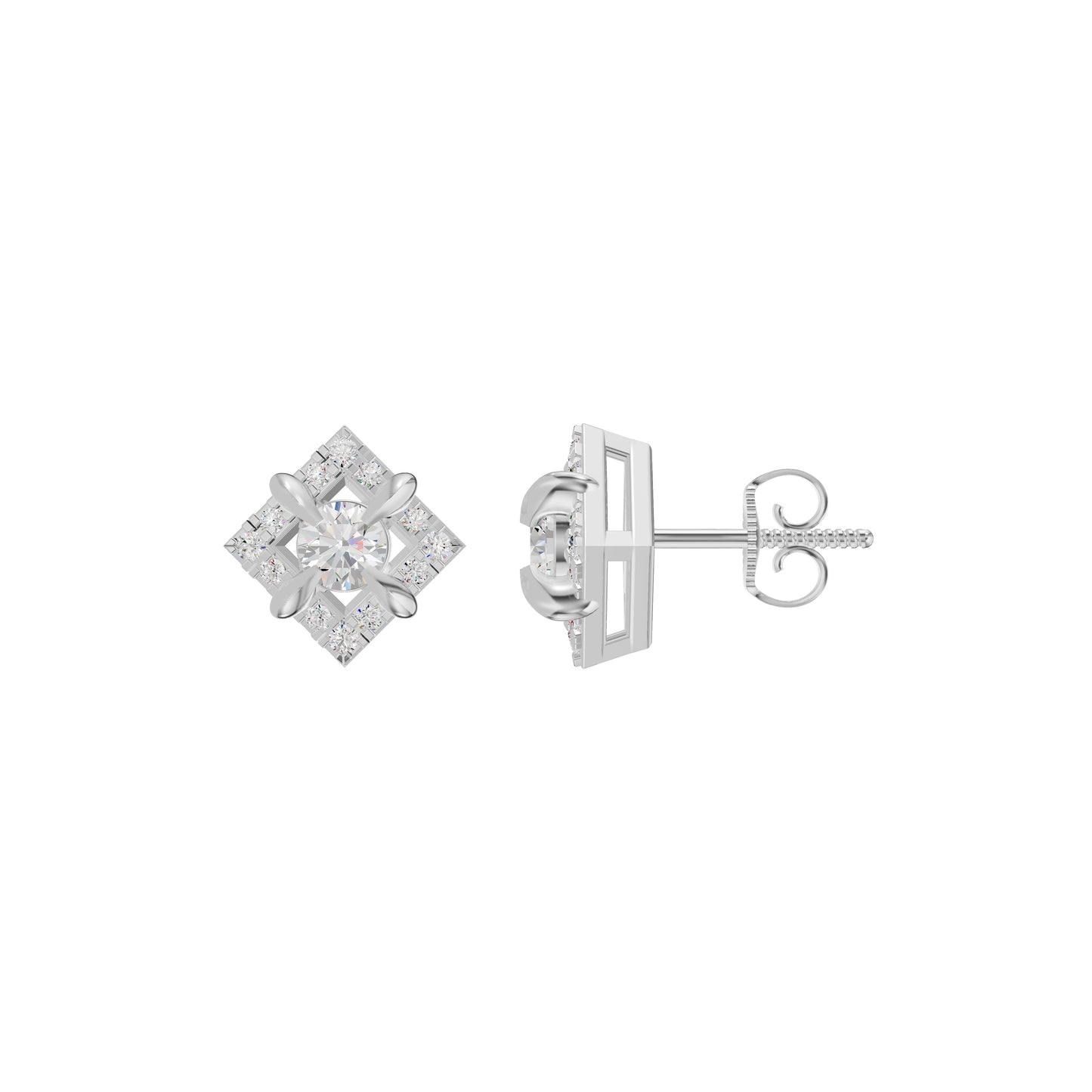 ID-LGERA25829XX 18 KT / White Gold