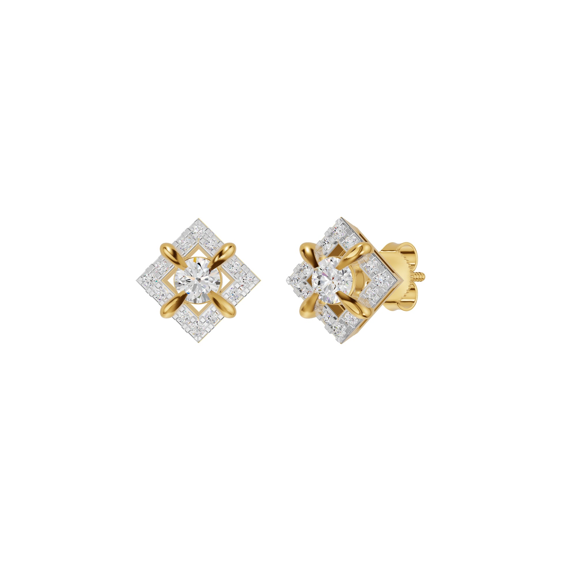 ID-LGERA25829XX 18 KT / Yellow Gold
