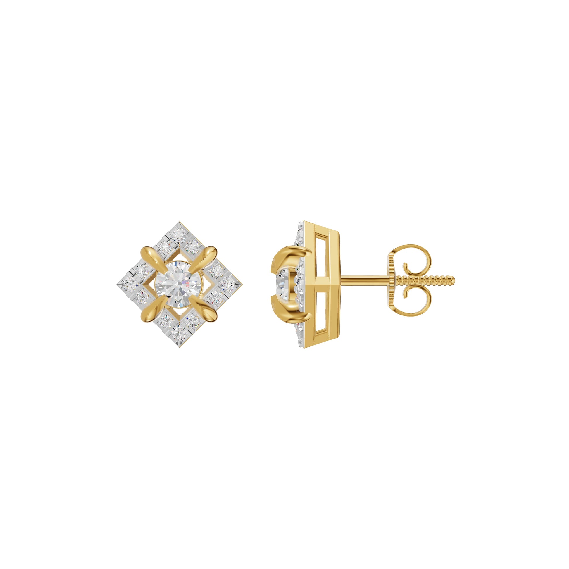 ID-LGERA25829XX 18 KT / Yellow Gold