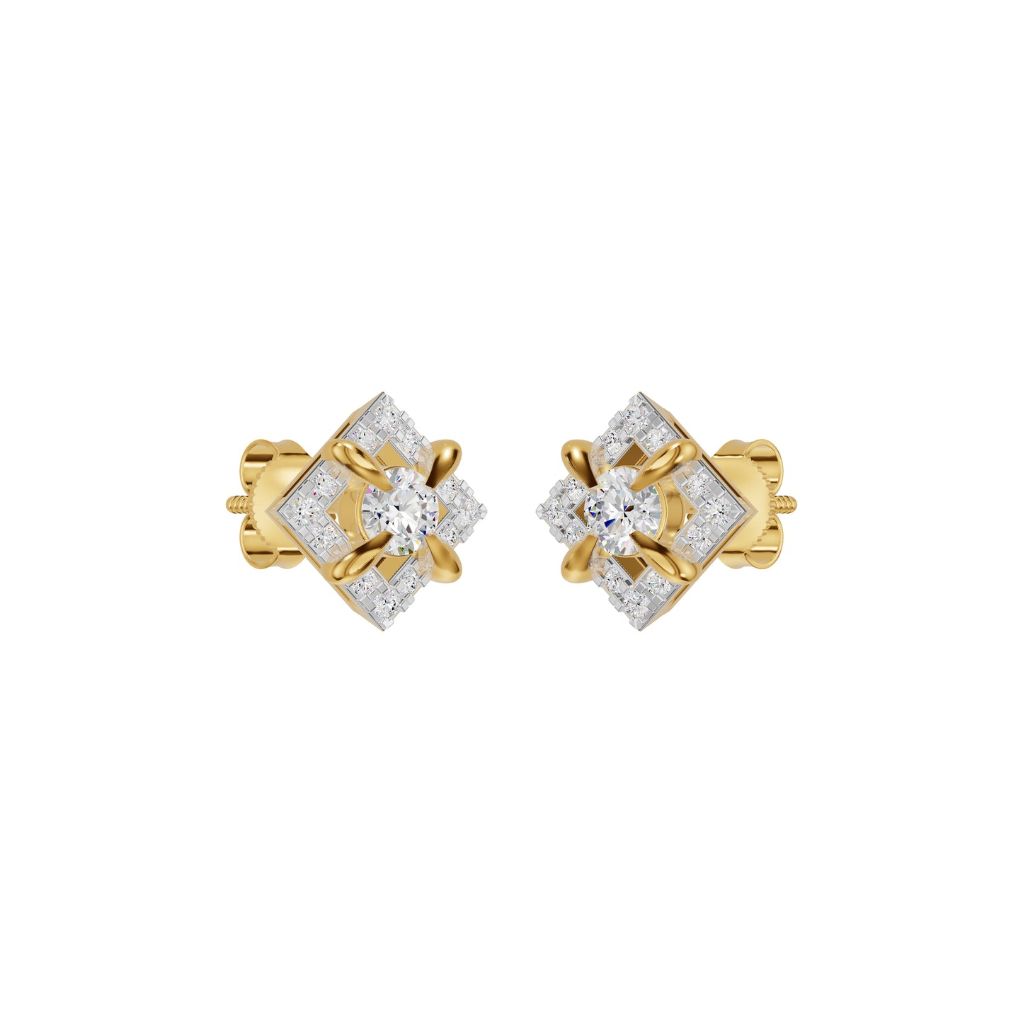 ID-LGERA25829XX 18 KT / Yellow Gold