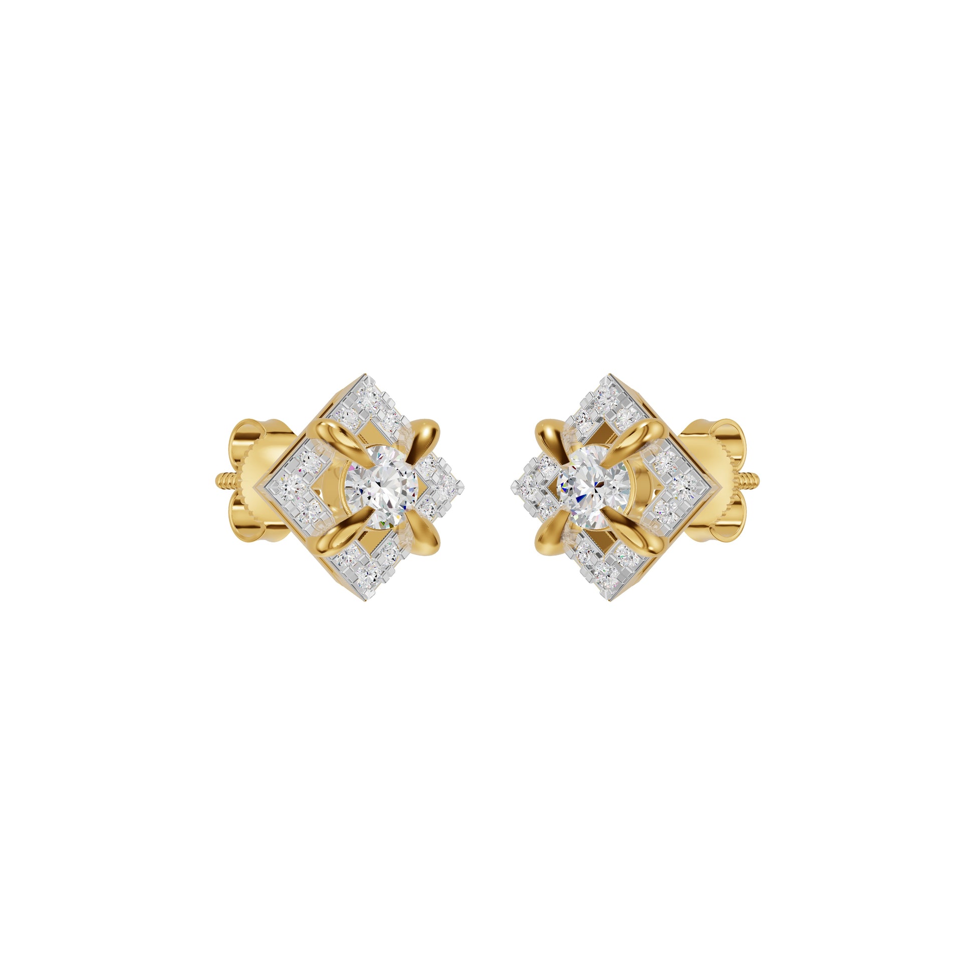 ID-LGERA25829XX 18 KT / Yellow Gold