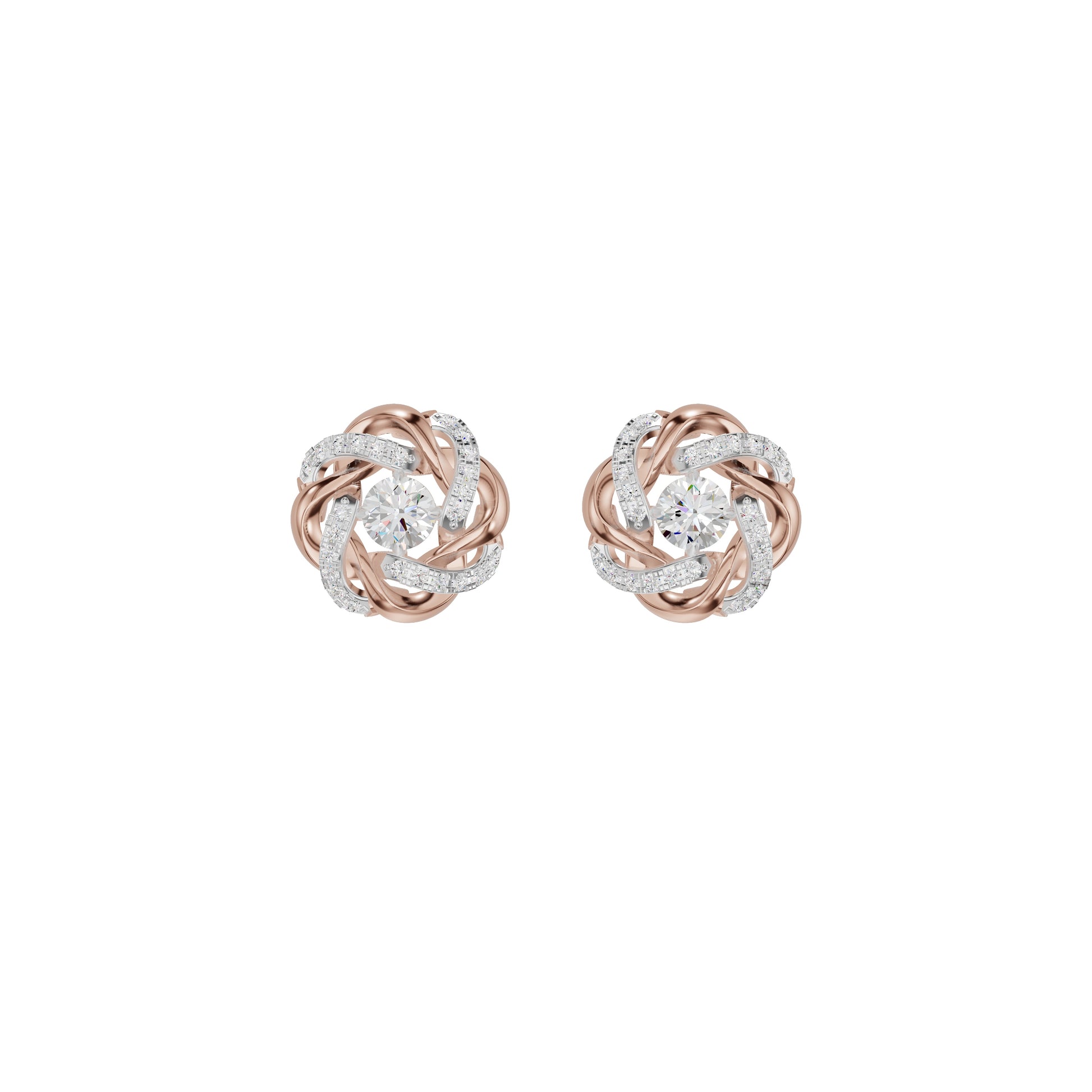 ID-LGERA25830XX 18 KT / Rose Gold