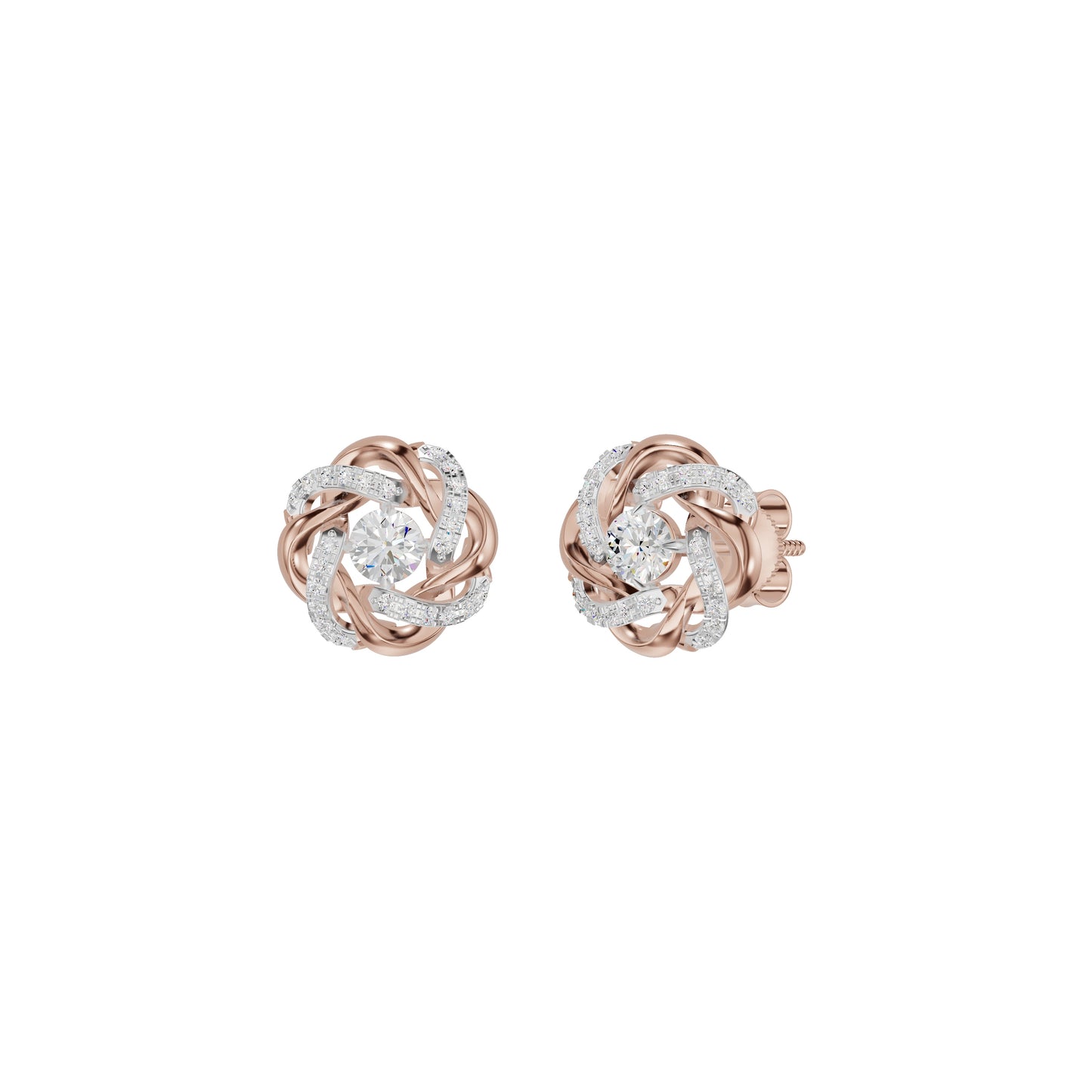 ID-LGERA25830XX 18 KT / Rose Gold