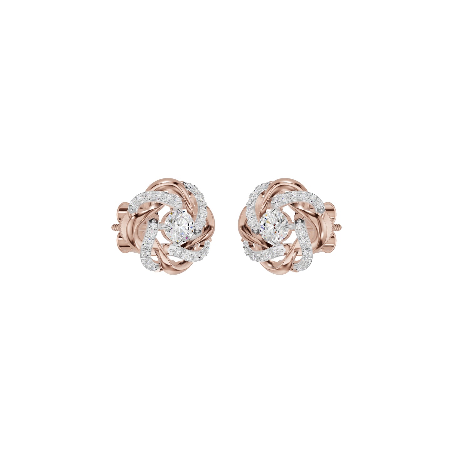 ID-LGERA25830XX 18 KT / Rose Gold