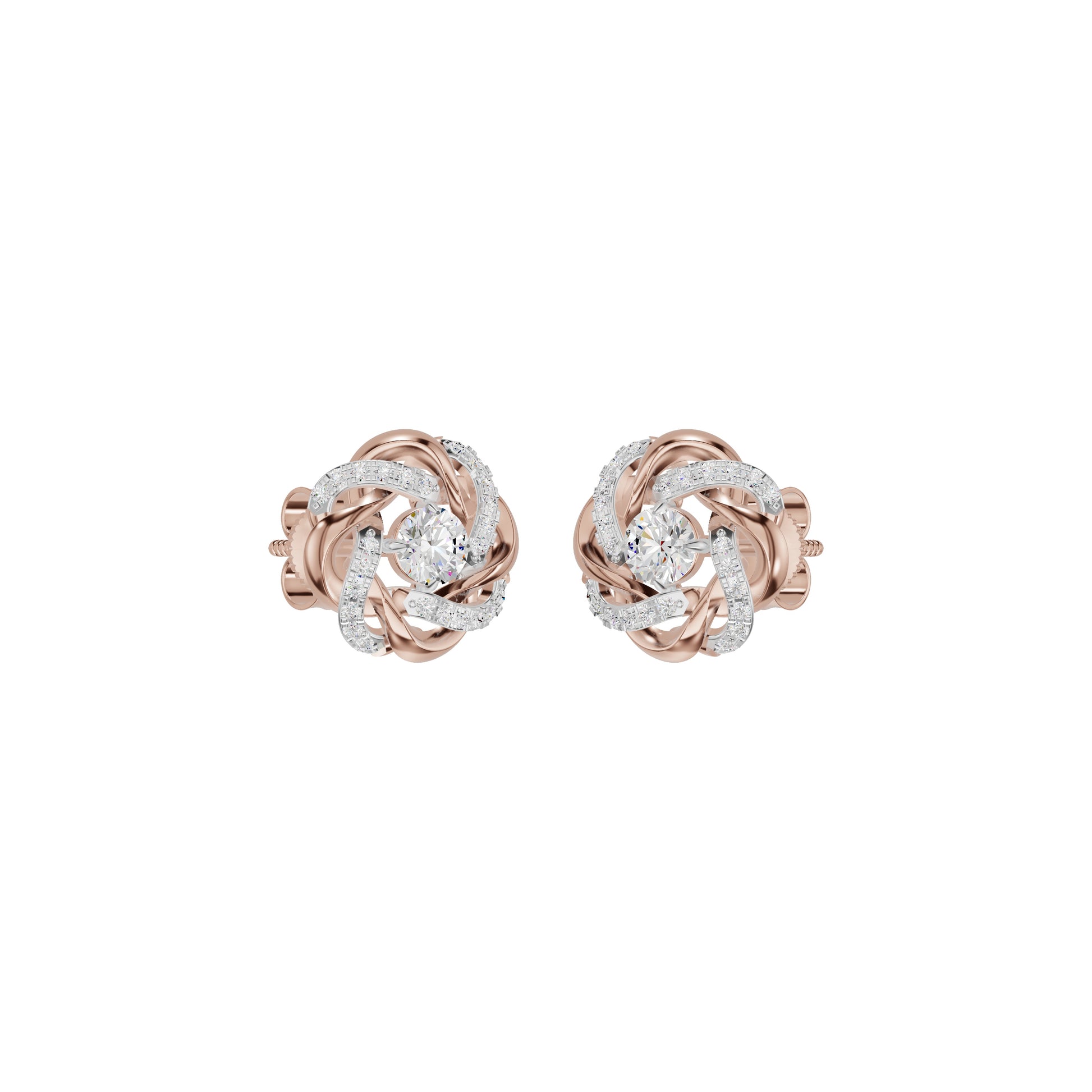 ID-LGERA25830XX 18 KT / Rose Gold