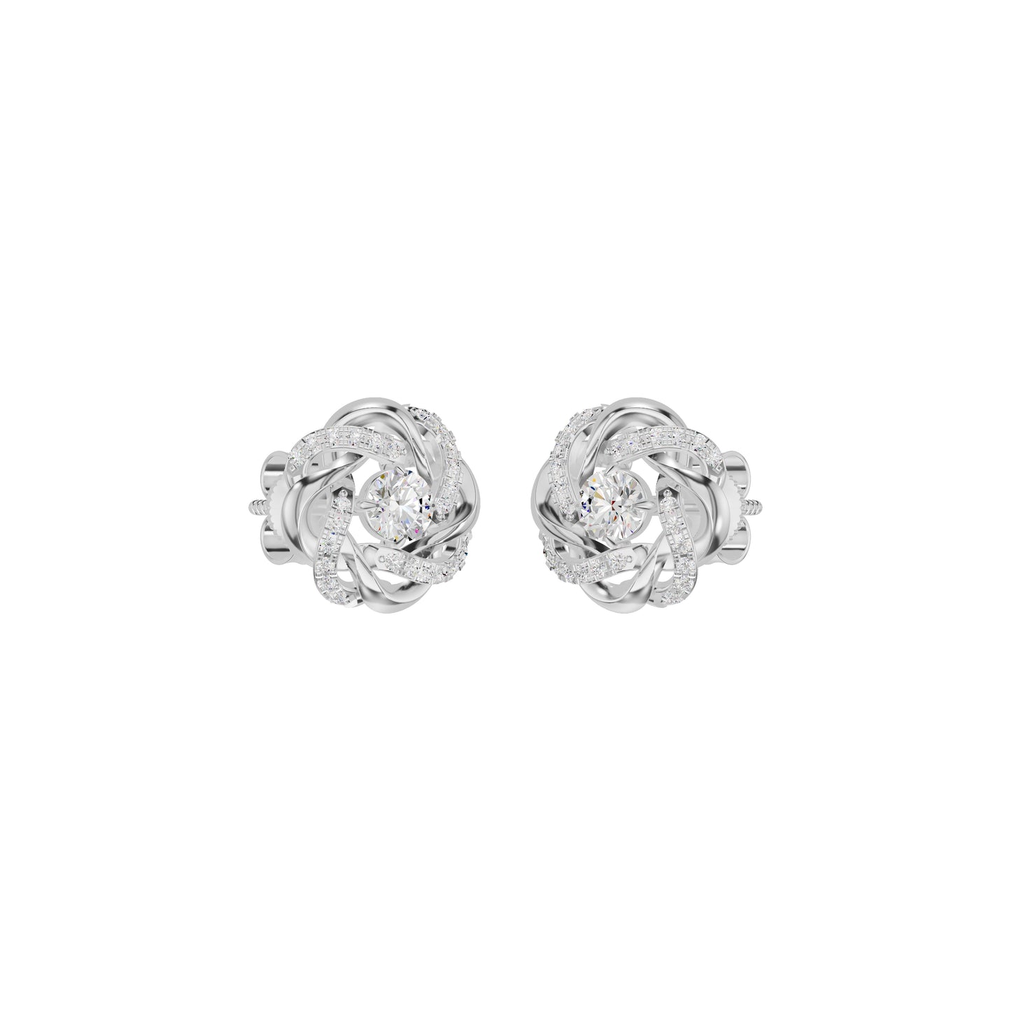 ID-LGERA25830XX 18 KT / White Gold