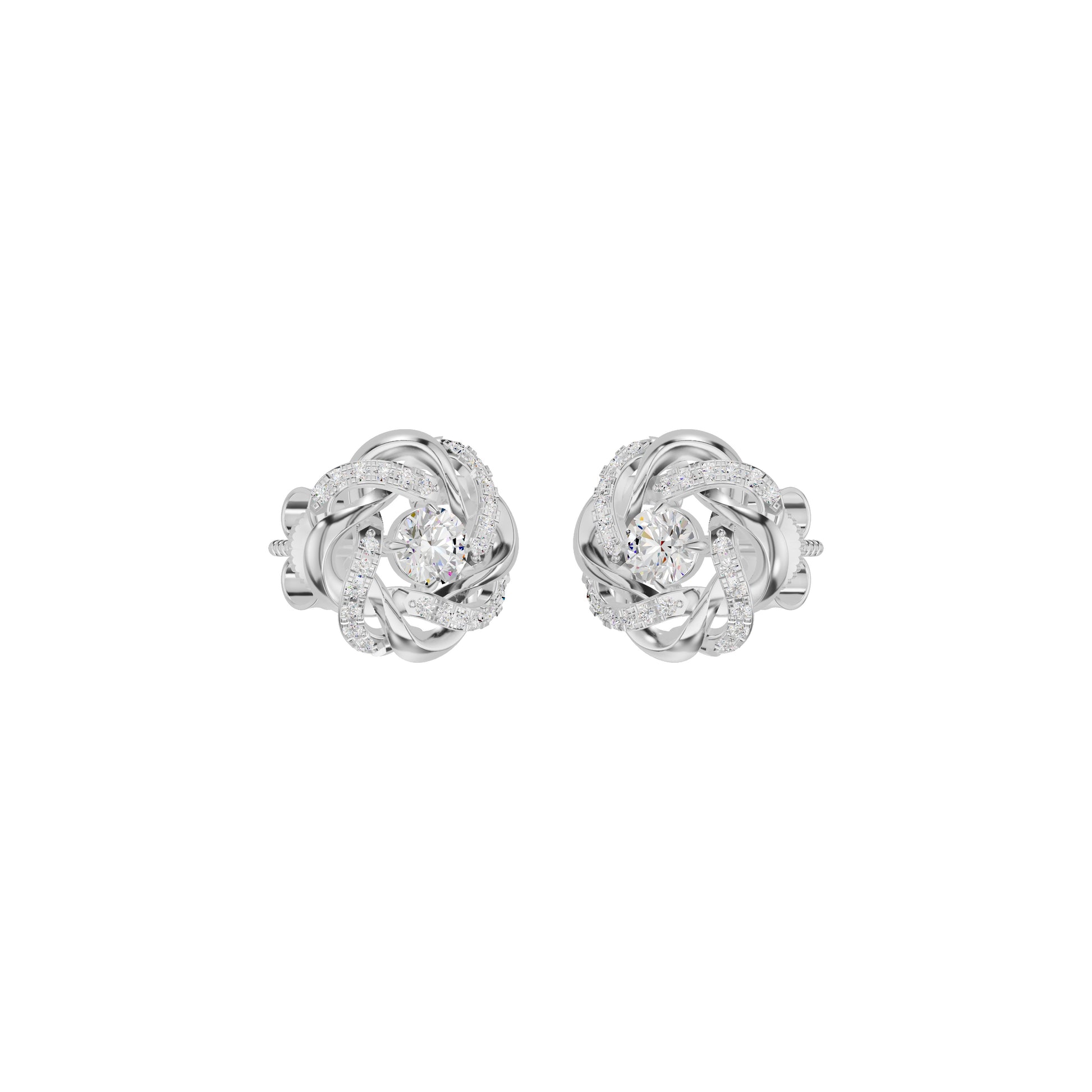 ID-LGERA25830XX 18 KT / White Gold