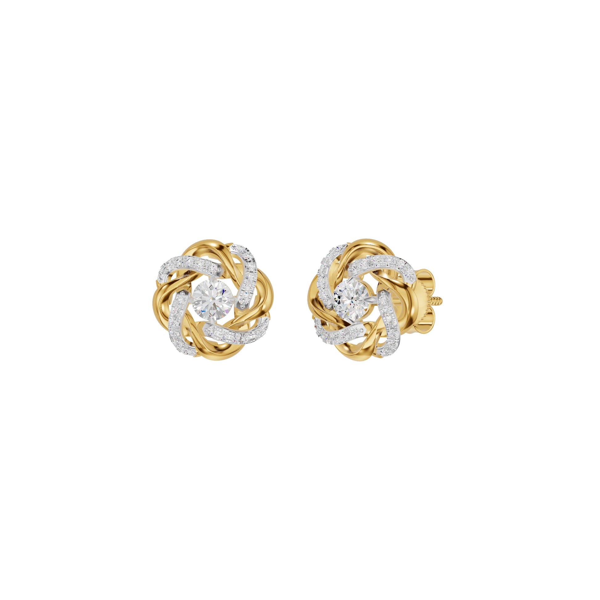 ID-LGERA25830XX 18 KT / Yellow Gold