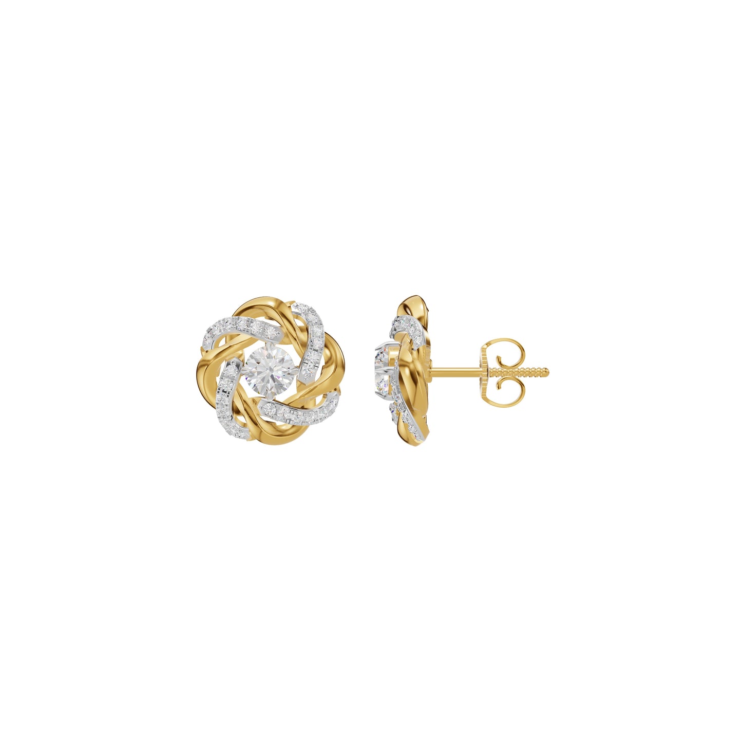 ID-LGERA25830XX 18 KT / Yellow Gold