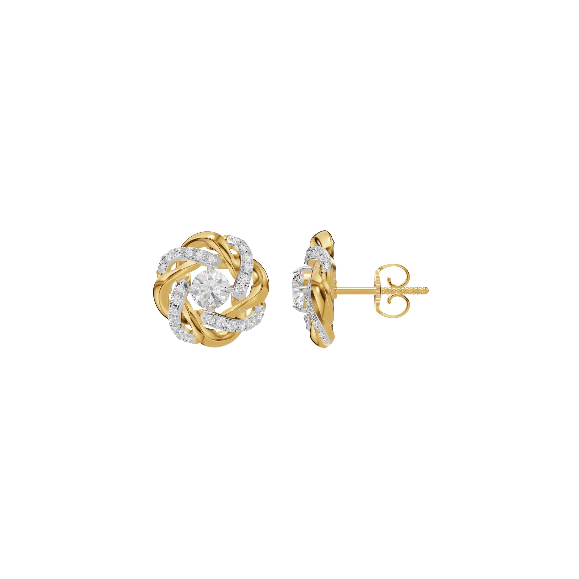 ID-LGERA25830XX 18 KT / Yellow Gold