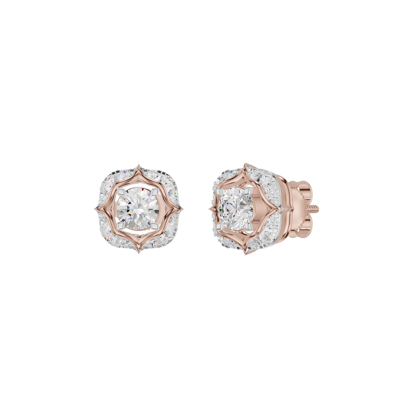 ID-LGERA25831XX 18 KT / Rose Gold