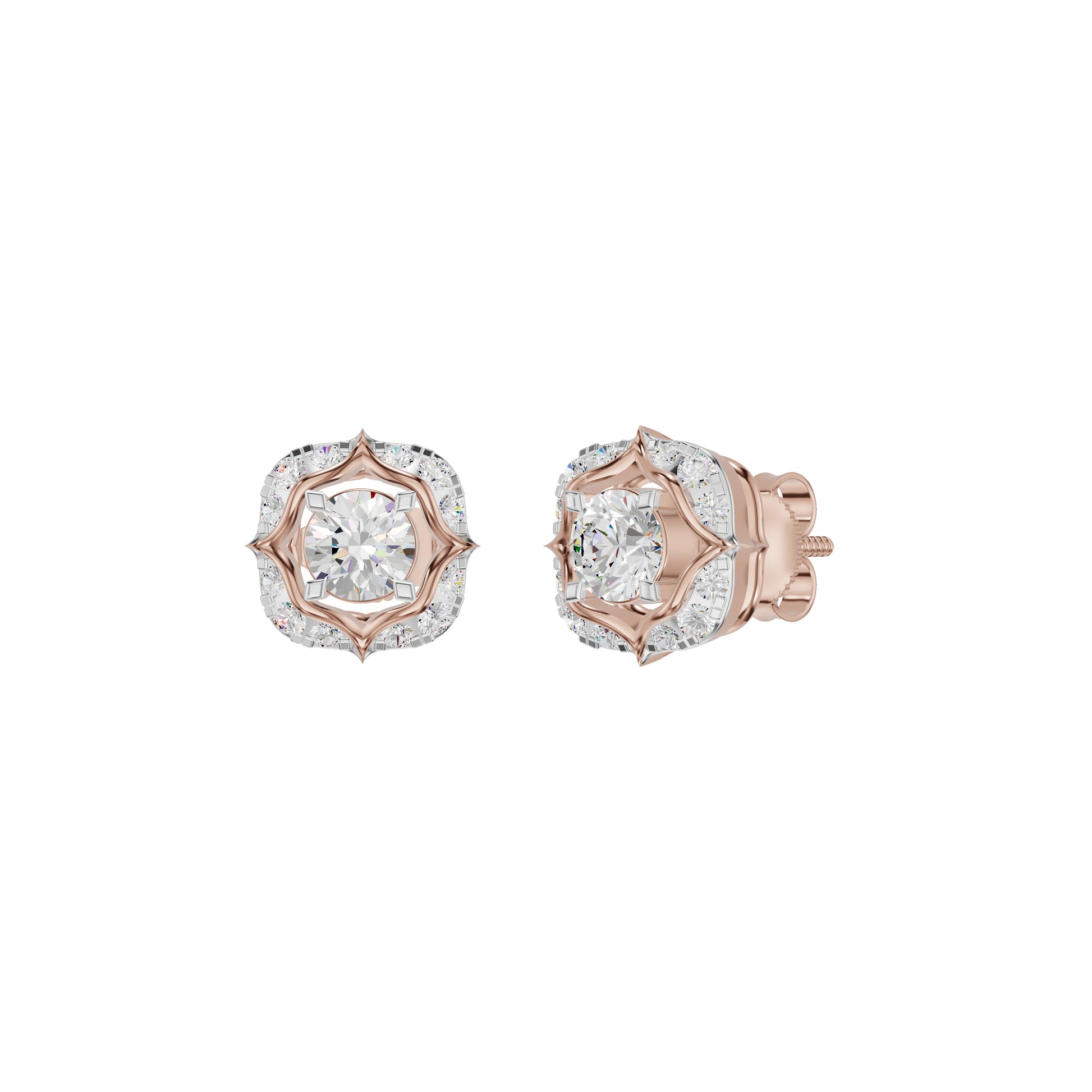 ID-LGERA25831XX 18 KT / Rose Gold