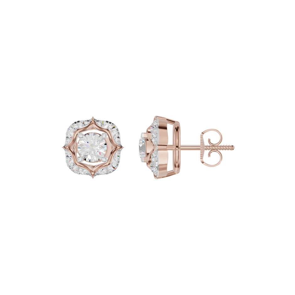 ID-LGERA25831XX 18 KT / Rose Gold
