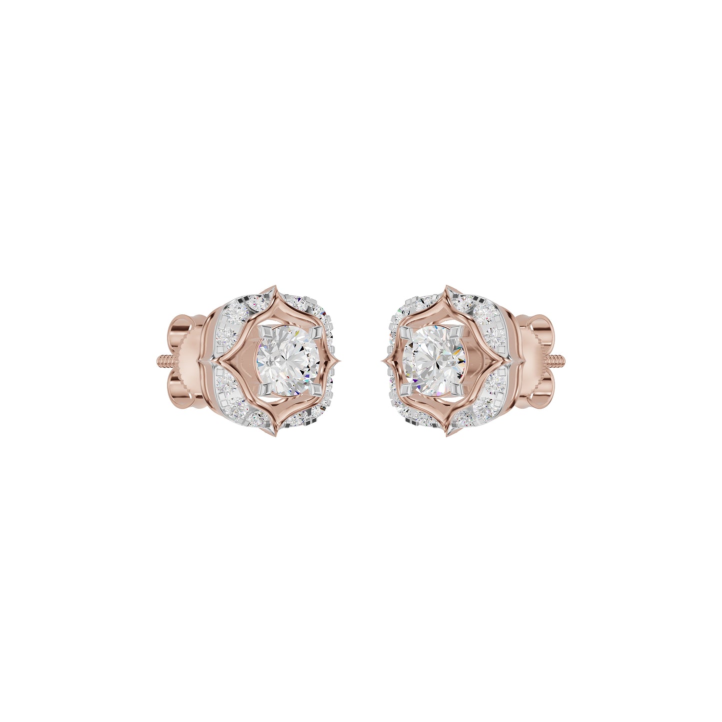 ID-LGERA25831XX 18 KT / Rose Gold