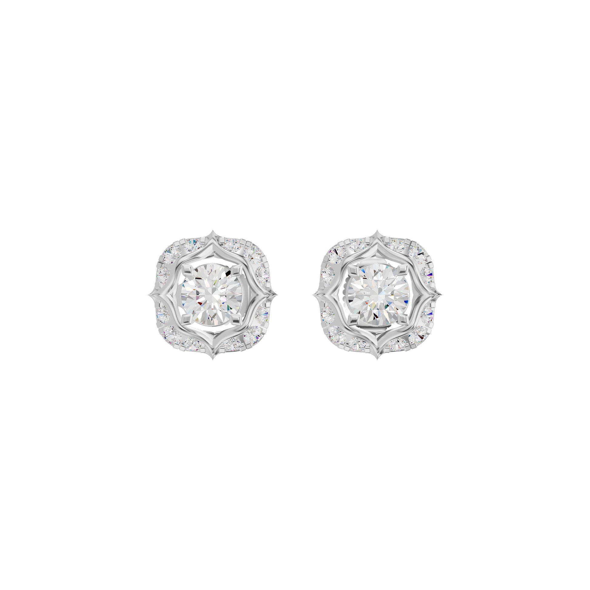ID-LGERA25831XX 18 KT / White Gold