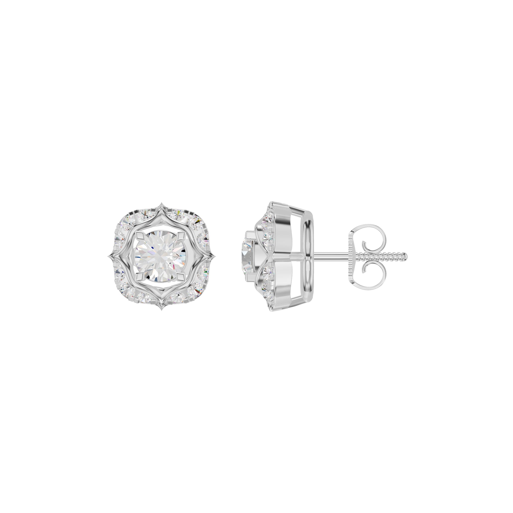 ID-LGERA25831XX 18 KT / White Gold