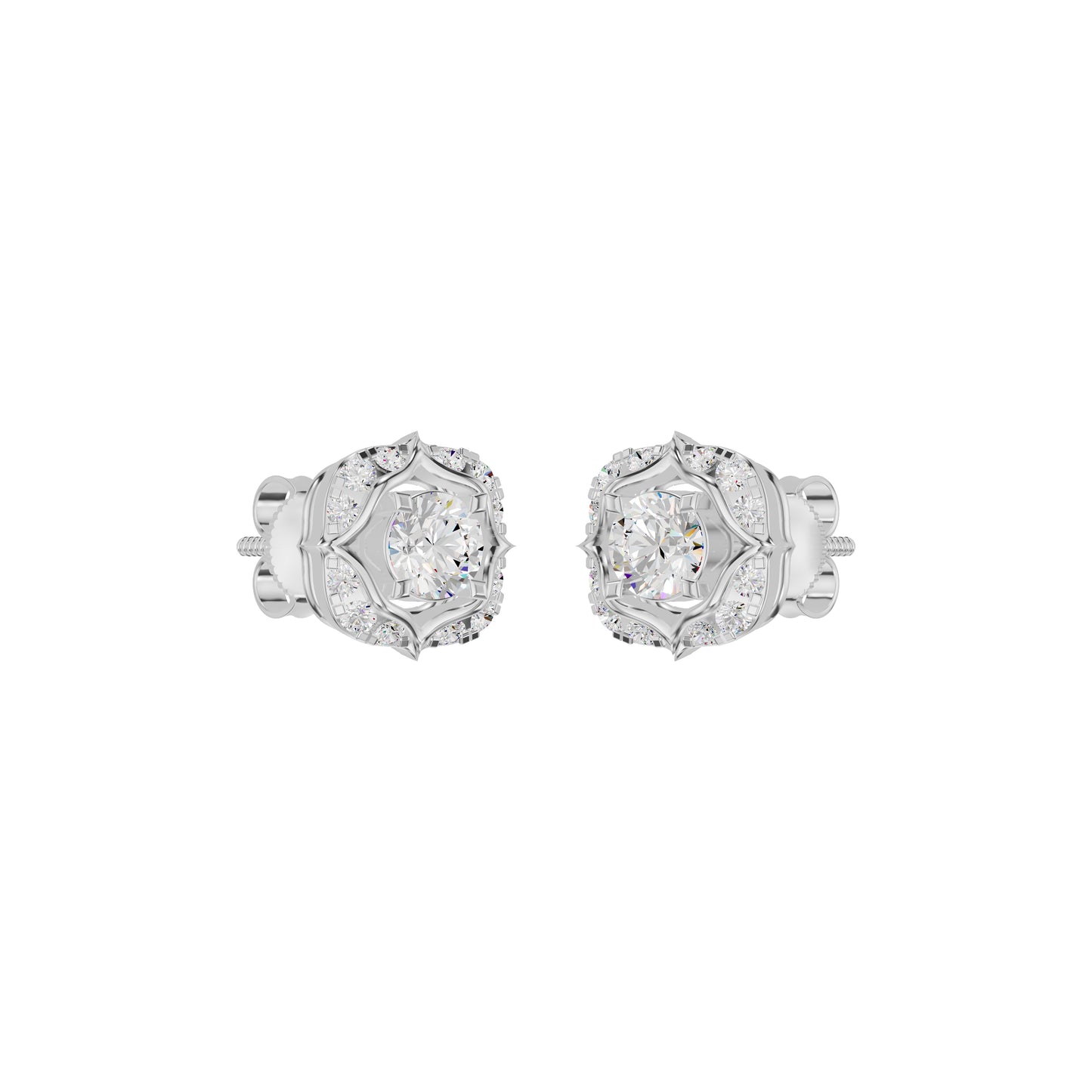 ID-LGERA25831XX 18 KT / White Gold